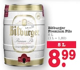 Premium Pils Angebote von Bitburger bei E center Wiesbaden für 8,99 €