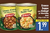 Linsen-Eintopf mit Würstchen im EDEKA Prospekt Linsen-Eintopf mit Würstchen von Erasco im aktuellen EDEKA Prospekt für 1,99 €