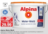 Maler-Weiß Angebote von Alpina bei Herbrügger Lünen für 29,99 €