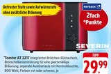 Toaster AT 2217 Angebote von SEVERIN bei E center Lahr für 29,99 €