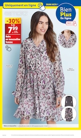 Robe Femme Angebote im Prospekt "Le vrai prix des bonnes choses" von Lidl auf Seite 36