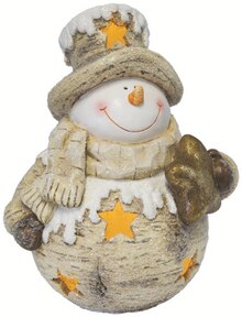 LED-Weihnachts- oder Schneemann