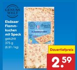 Elsässer Flammkuchen mit Speck im Angebot bei Netto Marken-Discount in Wolfenbüttel Elsässer Flammkuchen mit Speck Angebote von GENUSS WELT bei Netto Marken-Discount Wolfenbüttel für 2,59 €