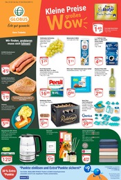 Aktueller GLOBUS Supermarkt Prospekt in Gerstenberg und Umgebung, "Aktuelle Angebote" mit 22 Seiten, 22.04.2024 - 27.04.2024