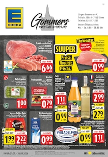 EDEKA Prospekt Aktuelle Angebote mit  Seiten in Kranenburg und Umgebung