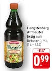 Altmeister Essig im Angebot bei EDEKA in Mainz Altmeister Essig Angebote von Hengstenberg bei EDEKA Mainz für 0,99 €