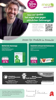 Aktueller mea - meine apotheke Prospekt "Unsere November-Angebote" für Dillingen (Donau) Aktueller mea - meine apotheke Prospekt für Dillingen (Donau) mit Seiten