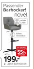 Leder-Barhocker im Angebot bei XXXLutz Möbelhäuser in Monheim Leder-Barhocker Angebote bei XXXLutz Möbelhäuser Monheim für 199,00 €
