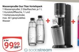 Wassersprudler Duo Titan Vorteilspack Angebote von Sodastream bei GLOBUS Neubrandenburg für 99,99 €
