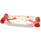 Kleine Servierplatte mit Schleifen-Details für 7,99 € bei Ernstings family im Angebot Kleine Servierplatte mit Schleifen-Details im aktuellen Ernstings family Prospekt