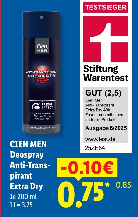 Deospray Anti-Transpirant Extra Dry