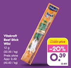 Beef Stick Wild im Angebot bei Netto Marken-Discount in Dresden Beef Stick Wild Angebote von Vitakraft bei Netto Marken-Discount Dresden für 0,39 €