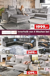 Sofa im porta Möbel Prospekt in Buchholz Aktueller porta Möbel Prospekt mit Sofa, "Bis zu 35% auf Möbel und Teppiche", Seite 2