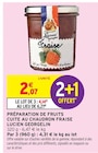 Promo Préparation de fruits cuite au chaudron fraise à 4,14 € dans le catalogue Intermarché à Le Rouret