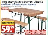 3-tlg. Kompakte Bierzelt-Garnitur 'Limerick' im Angebot bei Wreesmann in Zwickau 3-tlg. Kompakte Bierzelt-Garnitur 'Limerick' Angebote bei Wreesmann Zwickau für 59,99 €