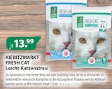 Aktuelles FRESH CAT Leicht-Katzenstreu Angebot bei Kiebitzmarkt in Hamburg ab 13,99 €