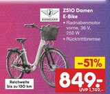 Z510 Damen E-Bike im Angebot bei Netto Marken-Discount in Sindelfingen Z510 Damen E-Bike Angebote von Zündapp bei Netto Marken-Discount Sindelfingen für 849,00 €