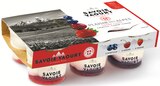 Yaourts sur lit de fruits rouges - Plaisir des Alpes en promo chez Intermarché Épinal à 1,77 €