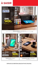 Promos Imprimante dans le catalogue "Carrefour" de Carrefour Imprimante en promo dans le catalogue Carrefour à la page 62