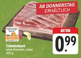 Schweinebauch bei EDEKA im Possendorf Prospekt für 0,99 €