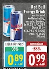 Aktuelle Red Bull Angebote bei EDEKA in Lippstadt Aktuelles Energy Drink Angebot bei EDEKA in Lippstadt ab 0,89 €