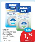 Essential Floss Zahnseide im budni Prospekt Essential Floss Zahnseide von Oral-B im aktuellen budni Prospekt für 1,79 €