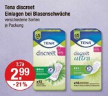 discreet Einlagen bei Blasenschwäche bei V-Markt im Leipheim Prospekt für 2,99 €