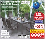 Netto Marken-Discount Pörnbach - Ausziehtisch Boston + 4x Stuhl Kansas Angebot im Prospekt Ausziehtisch Boston + 4x Stuhl Kansas bei Netto Marken-Discount im Pörnbach Prospekt für 999,99 €