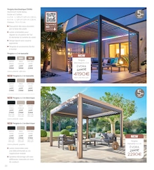 Prix et réduction Pergola dans le prospectus Maxi Bazar en cours Offre Pergola dans le catalogue Maxi Bazar du moment à la page 22