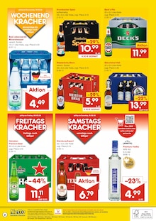 Wasser im Netto Marken-Discount Prospekt "DER ORT, AN DEM DU IMMER AUSGEZEICHNETE PREISE FINDEST." mit 2 Seiten (Cottbus)