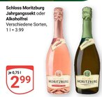 Jahrgangssekt Angebote von Schloss Moritzburg bei GLOBUS Saarbrücken für 2,99 €