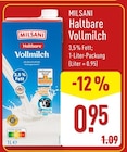 Haltbare Vollmilch im ALDI Nord Prospekt Haltbare Vollmilch von Milsani im aktuellen ALDI Nord Prospekt für 0,95 €