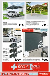 Aktueller Hellweg Prospekt mit Carport, "Die Profi-Baumärkte", Seite 21
