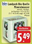 EDEKA - Mineralwasser Angebot im Prospekt Mineralwasser bei EDEKA im Prospekt "" für 5,49 €