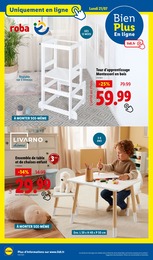 Prix et réduction Chaise Enfant dans le prospectus Lidl en cours Offre Chaise Enfant dans le catalogue Lidl du moment à la page 74