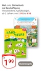 GLOBUS Roggentin - Mal- oder Stickerbuch zur Beschäftigung Angebot im Prospekt Mal- oder Stickerbuch zur Beschäftigung bei GLOBUS im Roggentin Prospekt für 1,99 €