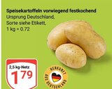 Aktuelles Speisekartoffeln Angebot bei GLOBUS in Braunschweig ab 1,79 €