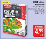 Kopierpapier im Angebot bei Marktkauf in Plauen Kopierpapier Angebote von EDEKA zuhause bei Marktkauf Plauen für 4,99 €