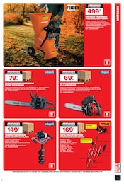 Prix et réduction Tronçonneuse dans le prospectus Brico Dépôt en cours Offre Tronçonneuse dans le catalogue Brico Dépôt du moment à la page 3