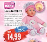 Laura Nightlight Angebote von New Born Baby bei Kaufhaus Stolz Schwerin für 14,99 €
