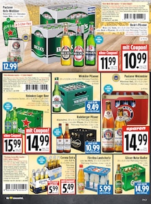Bier im EDEKA Prospekt "Aktuelle Angebote" mit 20 Seiten (Gießen)