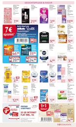 Einwegrasierer Angebot im aktuellen Rossmann Prospekt auf Seite 7