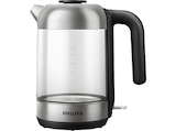 HD9339/80 Serie 5000 1.7 Liter Wasserkocher, Schwarz/Silber im MediaMarkt Saturn Prospekt HD9339/80 Serie 5000 1.7 Liter Wasserkocher, Schwarz/Silber von PHILIPS im aktuellen MediaMarkt Saturn Prospekt für 42,99 €