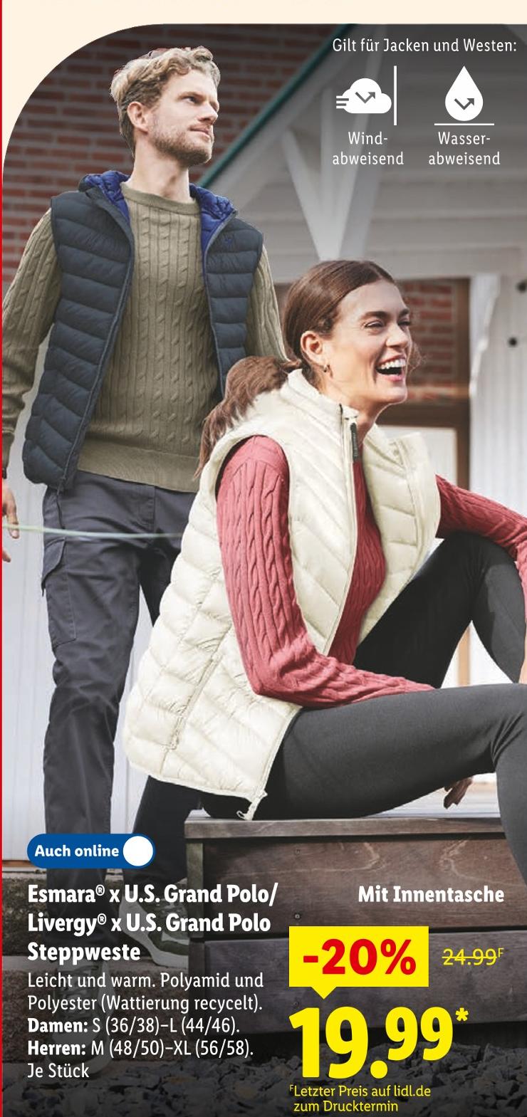 Steppweste Damen