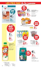 Poulet en promo dans le catalogue U Express à la page 20