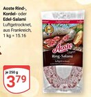 Rind-, Kordel- oder Edel-Salami bei GLOBUS im Grünstadt Prospekt für 3,79 €