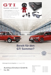 Volkswagen Werkstatt & Auto Prospekt der aktuellen Woche mit 1 Seite, gültig von 01.06.2026 bis 31.08.2026, in Kölln-Reisiek und Umgebung Aktueller Volkswagen Werkstatt & Auto Prospekt in Kölln-Reisiek und Umgebung, "Mehr Platz. Mehr Möglichkeiten." mit 1 Seite, 01.06.2026 - 31.08.2026