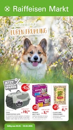 Raiffeisen Markt Neunkirchen Prospekt für Much mit 8 Seiten Raiffeisen Markt Neunkirchen Prospekt für Much: "ALLES BEREIT FÜR EUREN FRÜHLING", 8 Seiten, 28.03.2026 - 04.04.2026