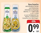 Cremfine zum Kochen 7% bei EDEKA im Rochlitz Prospekt für 0,99 €