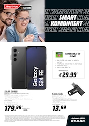 Aktueller MediaMarkt Saturn Prospekt mit iPhone, "SMART KOMBINIERT", Seite 1